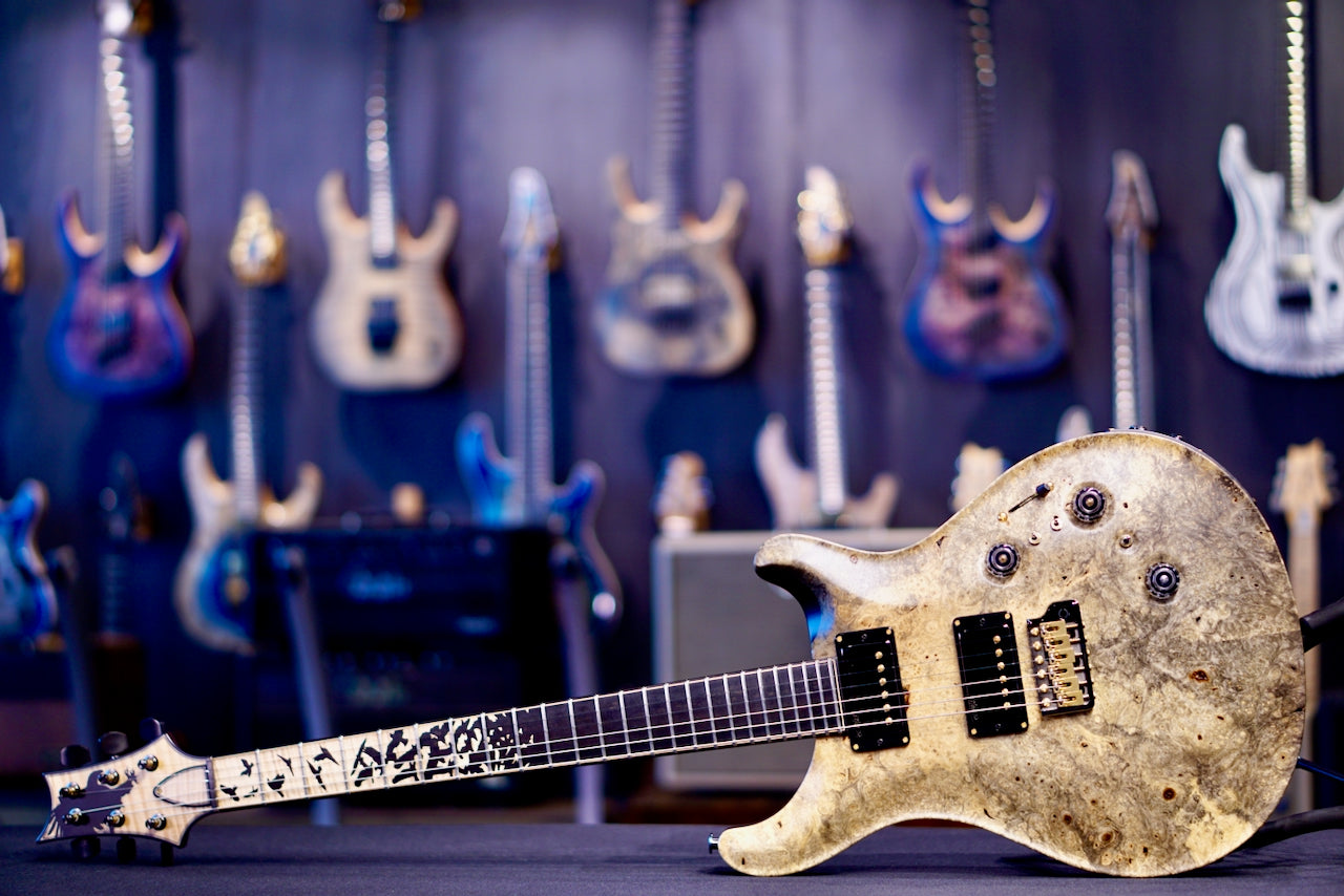 PRS Private Stock Custom 24 Piezo Buckeye Burl 0424917 PS#12328