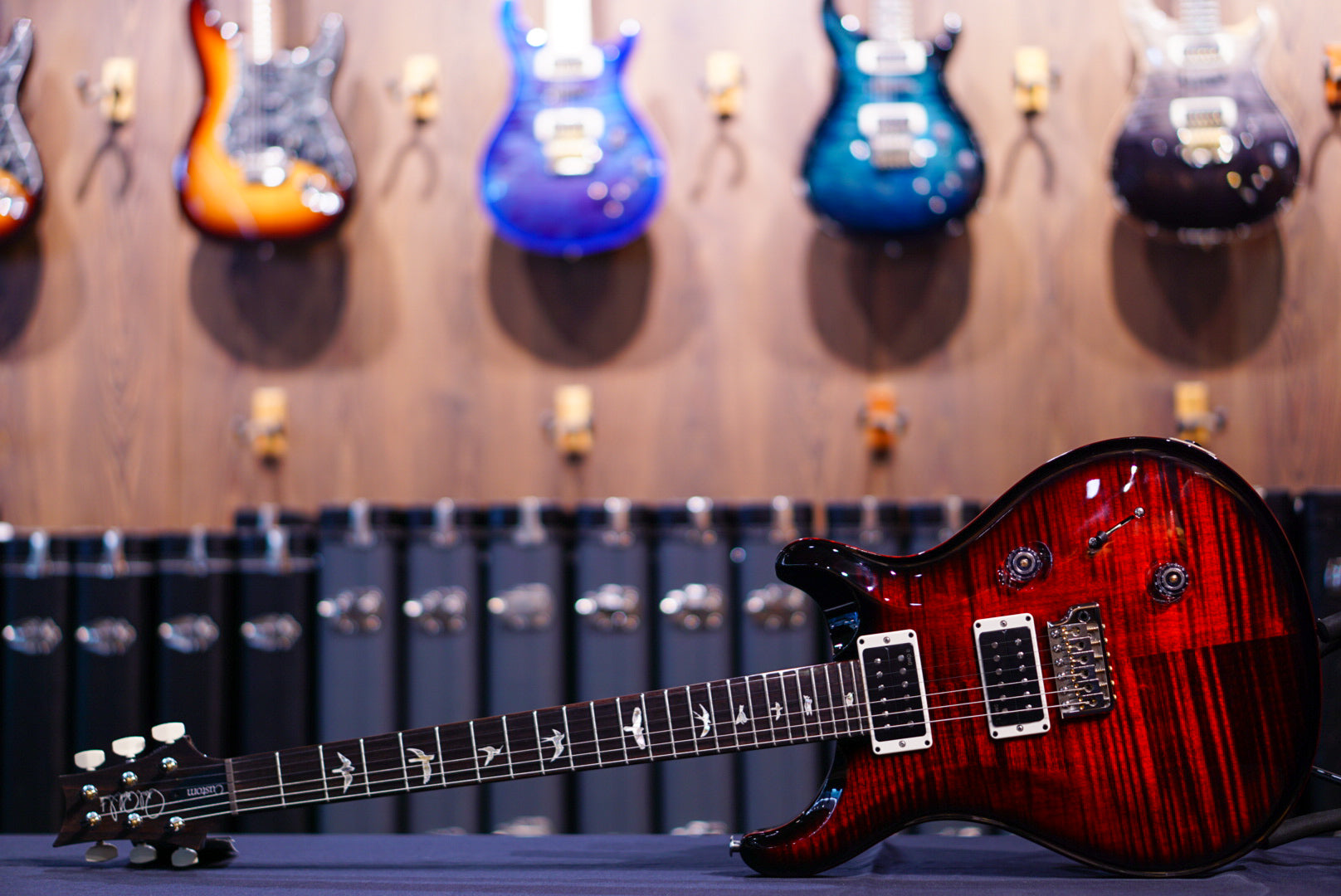 PRS Custom 24 Fire Smokeburst 0403343