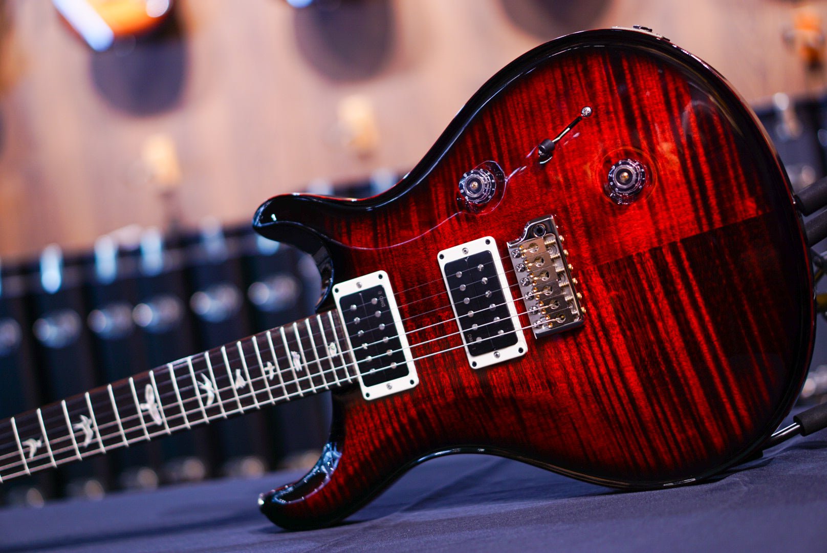 PRS Custom 24 Fire Smokeburst 0403343