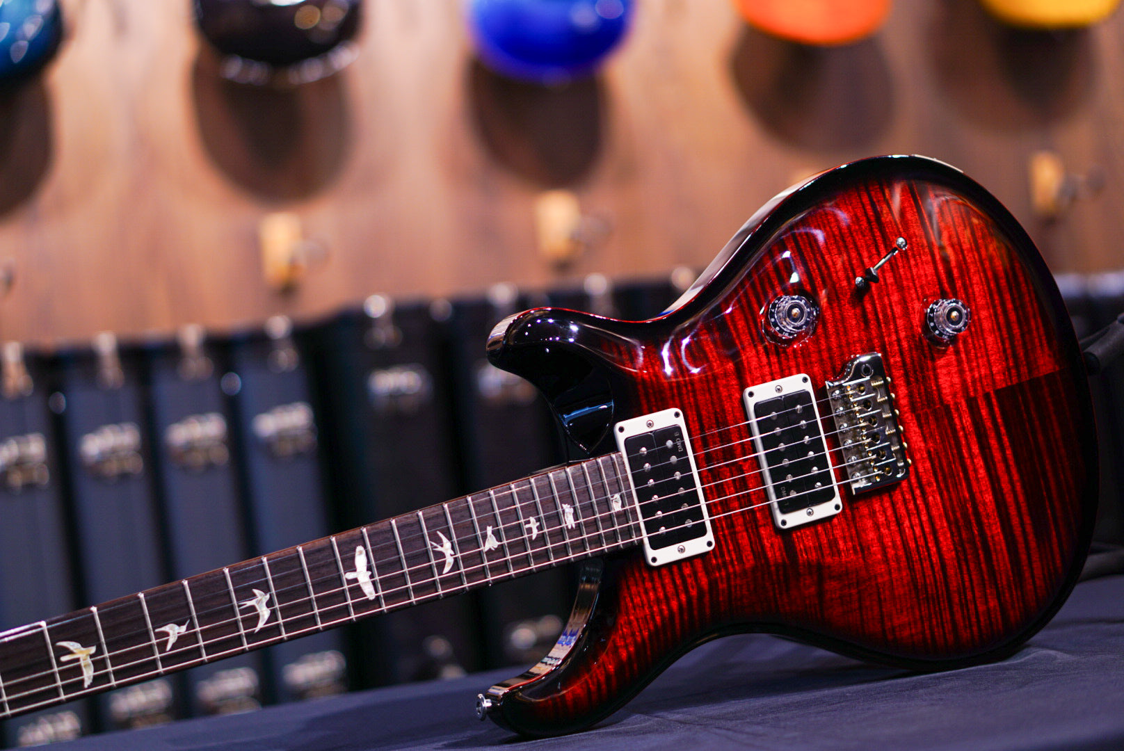 PRS Custom 24 Fire Smokeburst 0403343