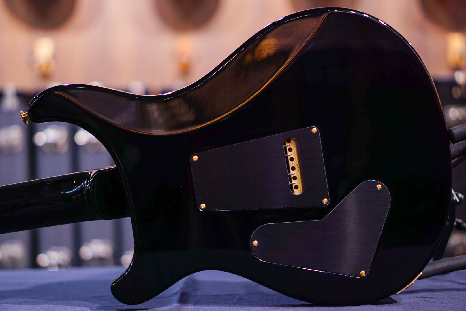 PRS 40th Anniversary Custom 24-08 Semi-Hollow Limited Edition Charcoal Tri-Color Burst 0400915