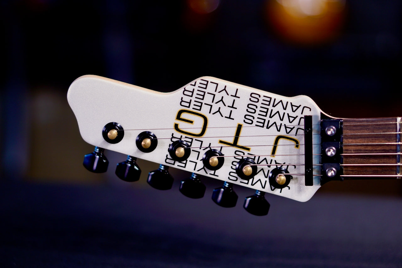 James Tyler JTG FR Floyd Rose - White Pearl Metallic
