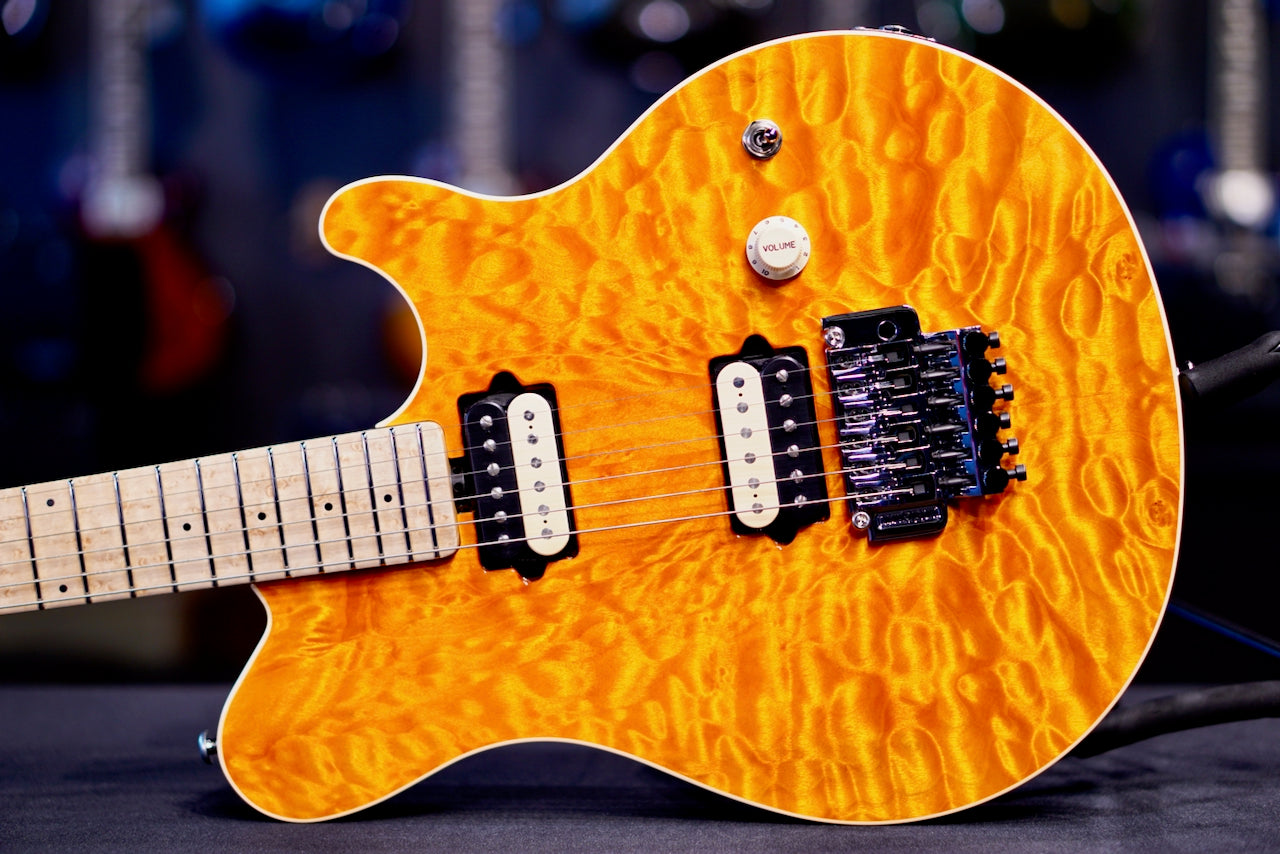 Ernieball Musicman Axis 30th Translucent Gold Quilt H04434