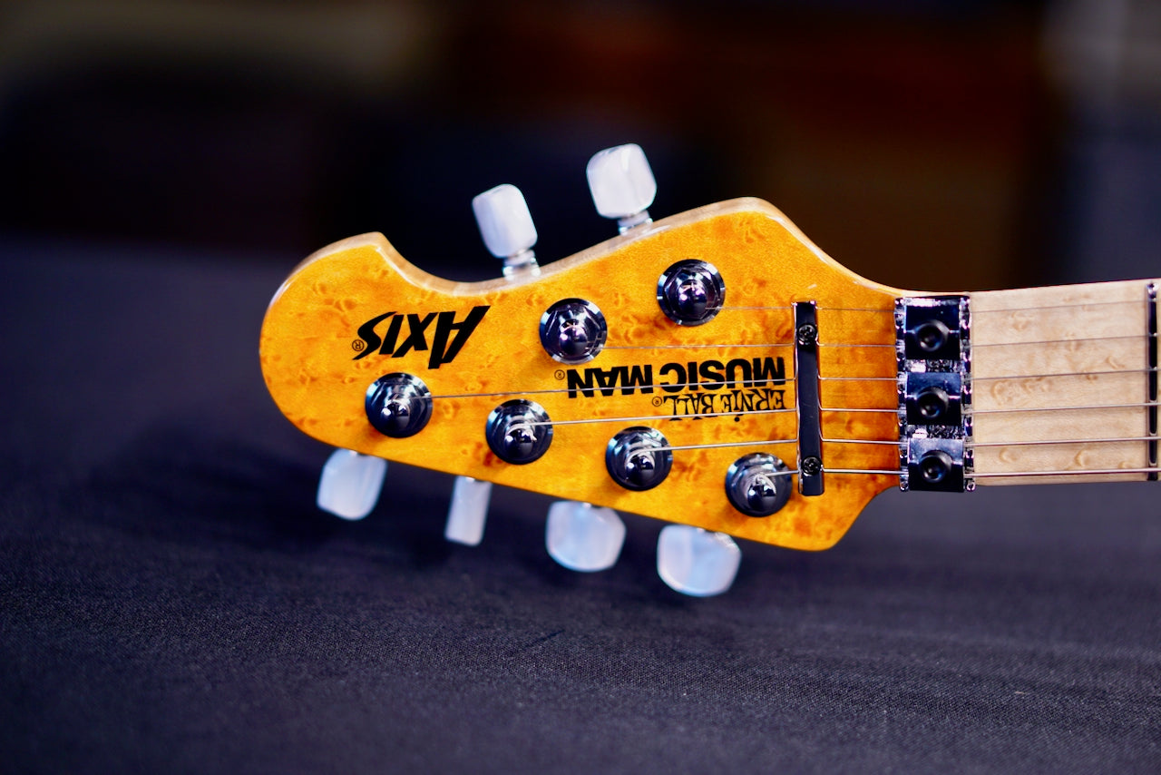 Ernieball Musicman Axis 30th Translucent Gold Quilt H04434