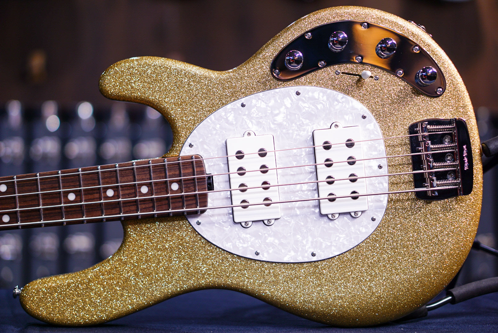 Ernie Ball Music Man StingRay Special 4 HH Genius gold K03898