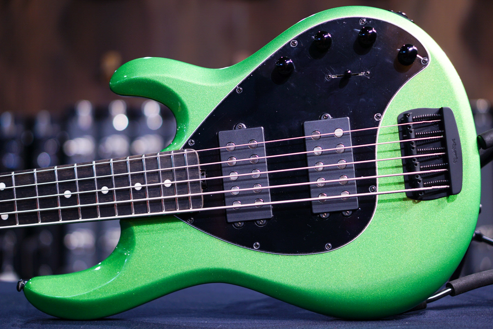 Ernie Ball Music Man StingRay Special 5 HH Kiwi Green K02371