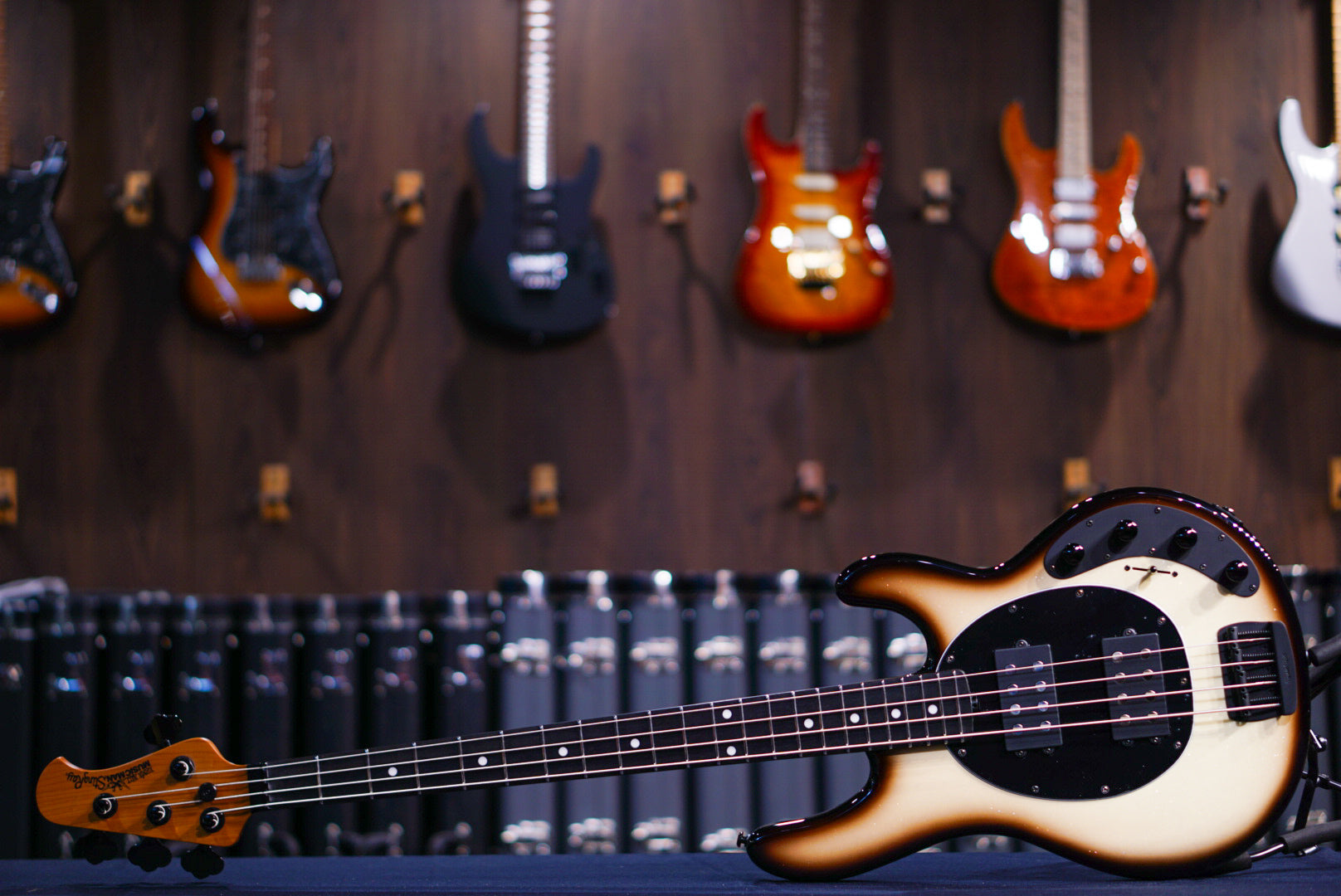 Ernie Ball Music Man StingRay Special 4 HH Brulee K01019