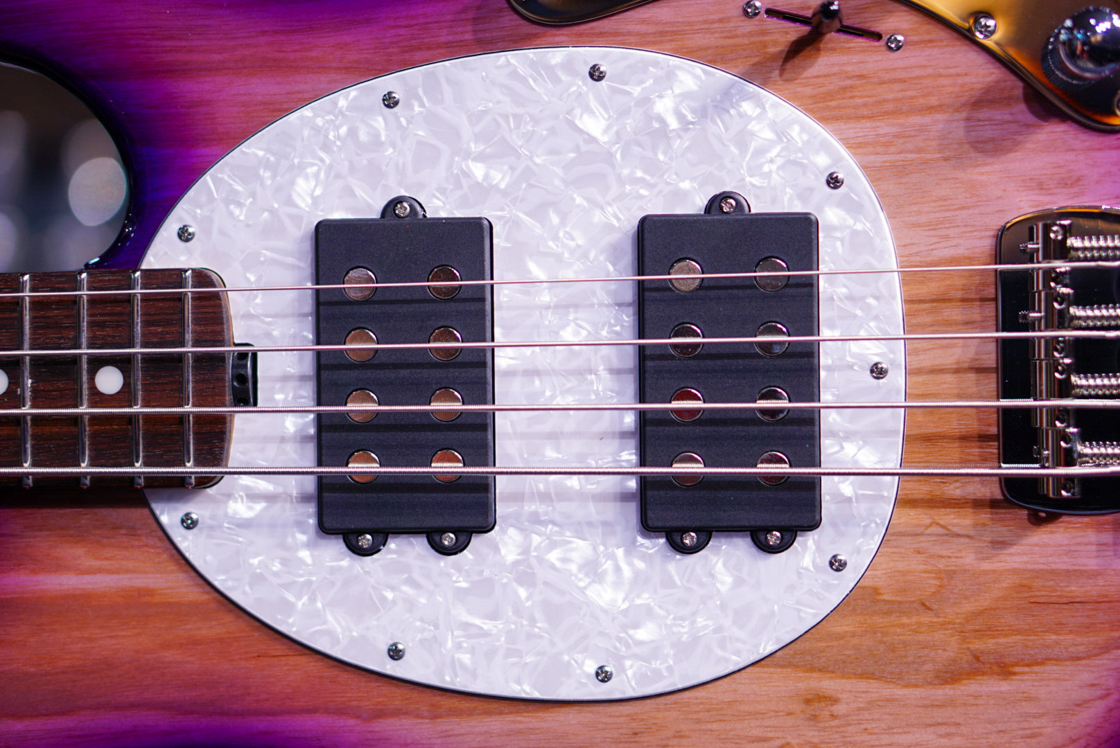 Ernie Ball Music Man StingRay Special 4 HH Purple Sunset K03956