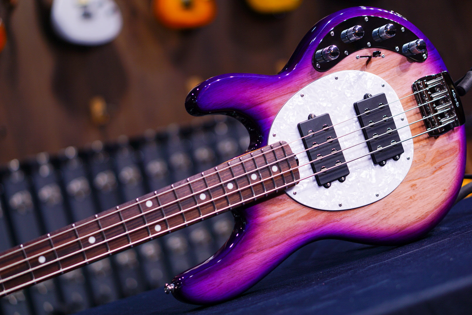 Ernie Ball Music Man StingRay Special 4 HH Purple Sunset K03956