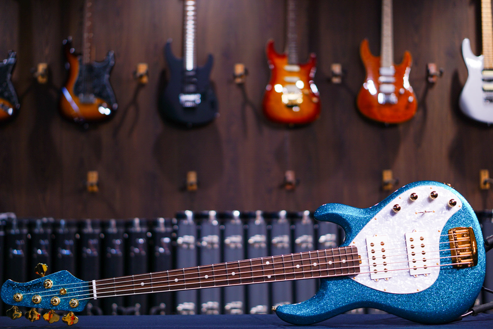 Ernie Ball Music Man StingRay Special 5 HH Ocean Sparkle K02465