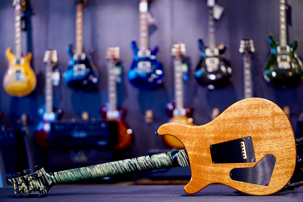PRS Custom 24-08 Stained Neck - Ps color Sage 0425224