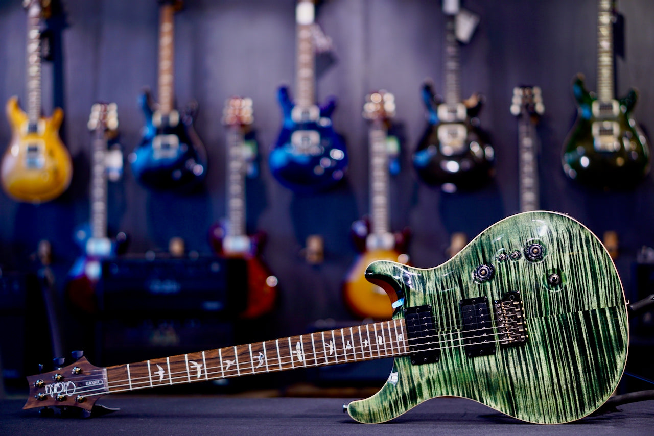 PRS Custom 24-08 Stained Neck - Ps color Sage 0426321