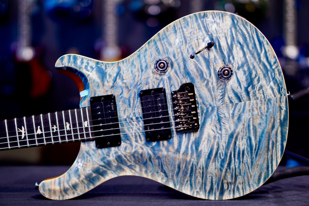 PRS Custom 24 Exclusive Artist Top Quilt Faded Indigo 0427633
