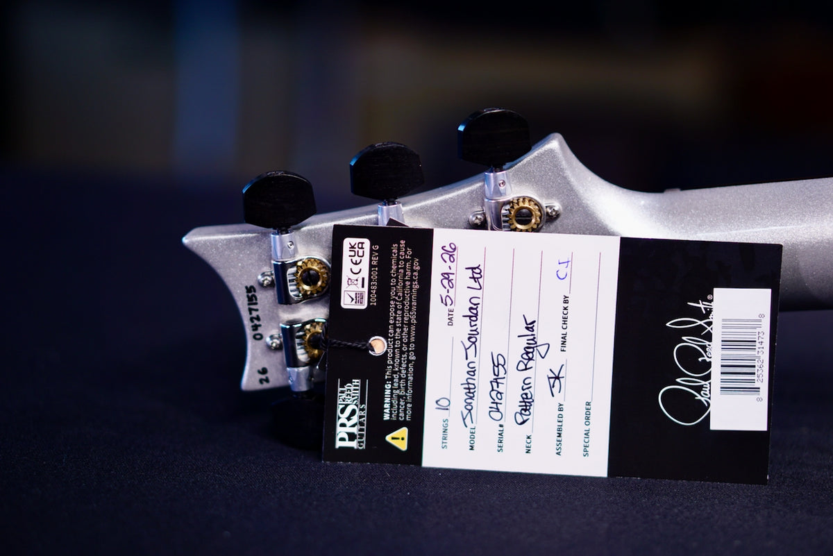 PRS Jon Jourdan Limited Edition Platinum Metallic 0427155
