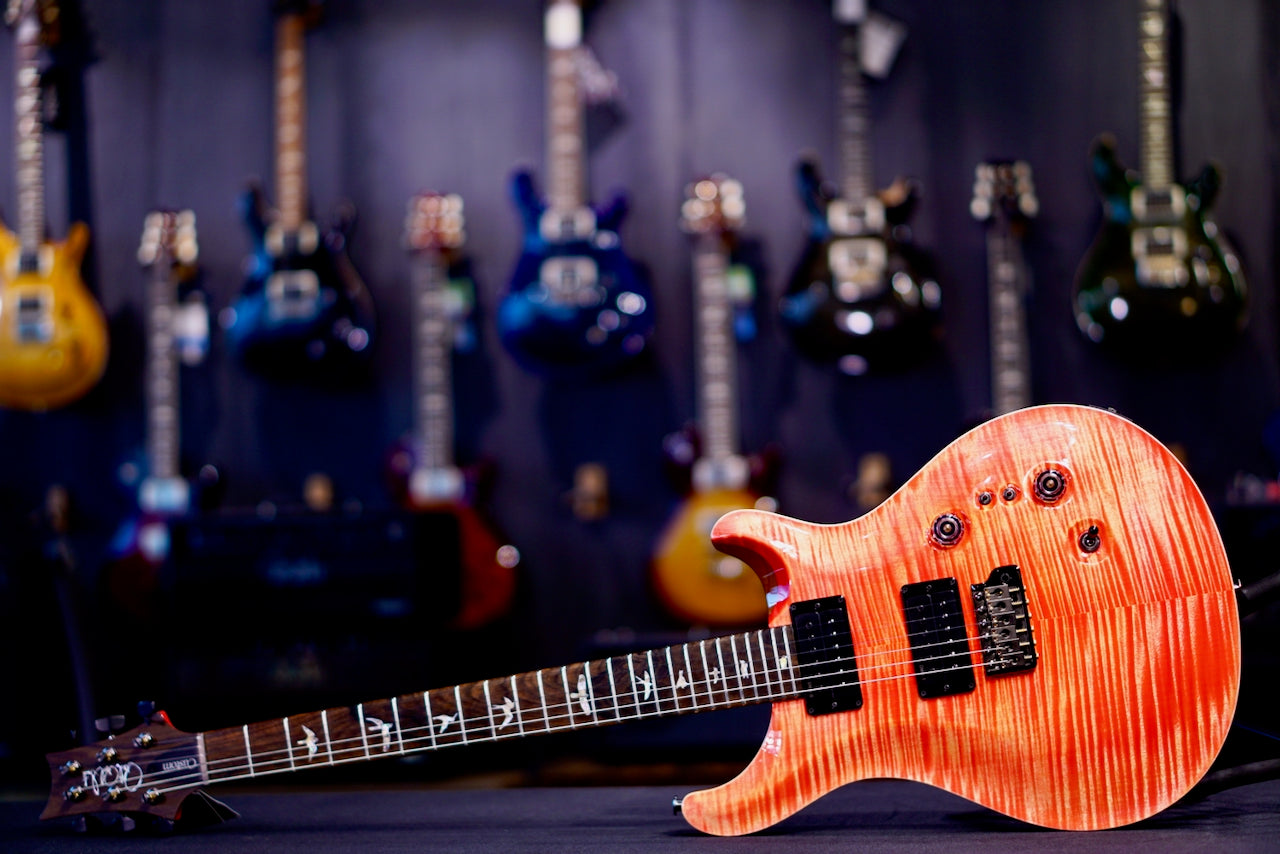 PRS Custom 24-08 Stained Neck - Ps color Salmon 0425938