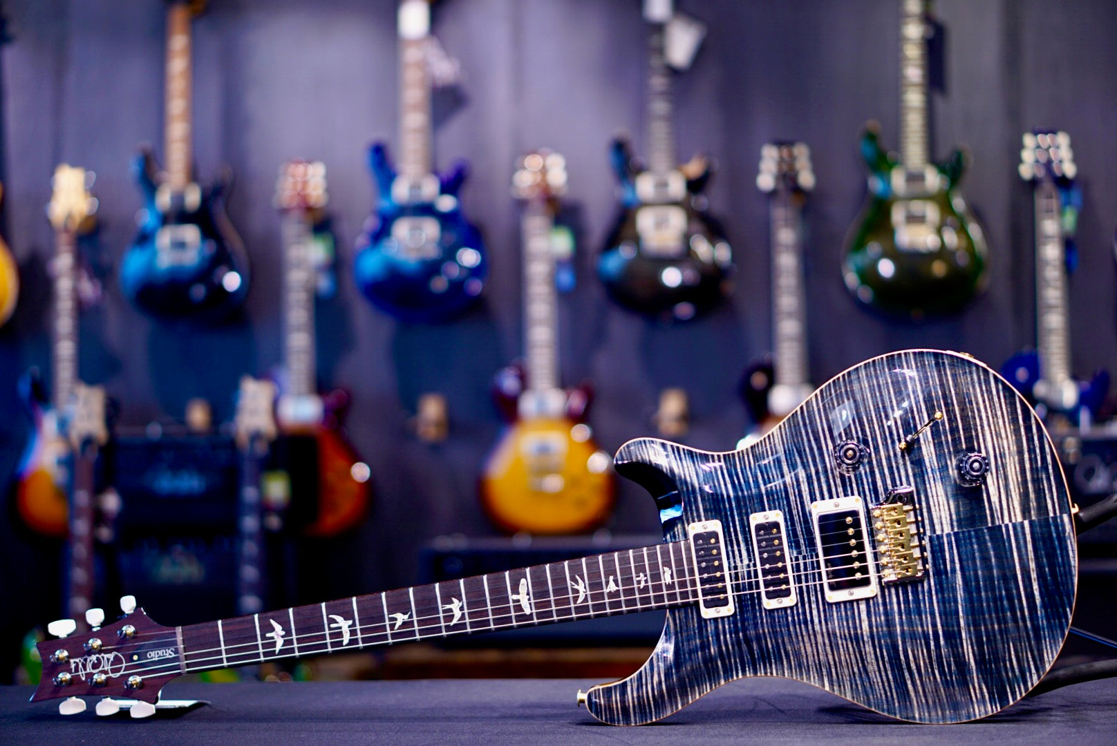 PRS Studio Faded Whale Blue 10 Top 0419056