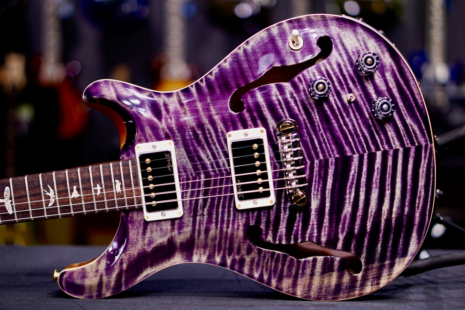 PRS Hollowbody II Piezo 10 Top Aurora Borealis 0419561