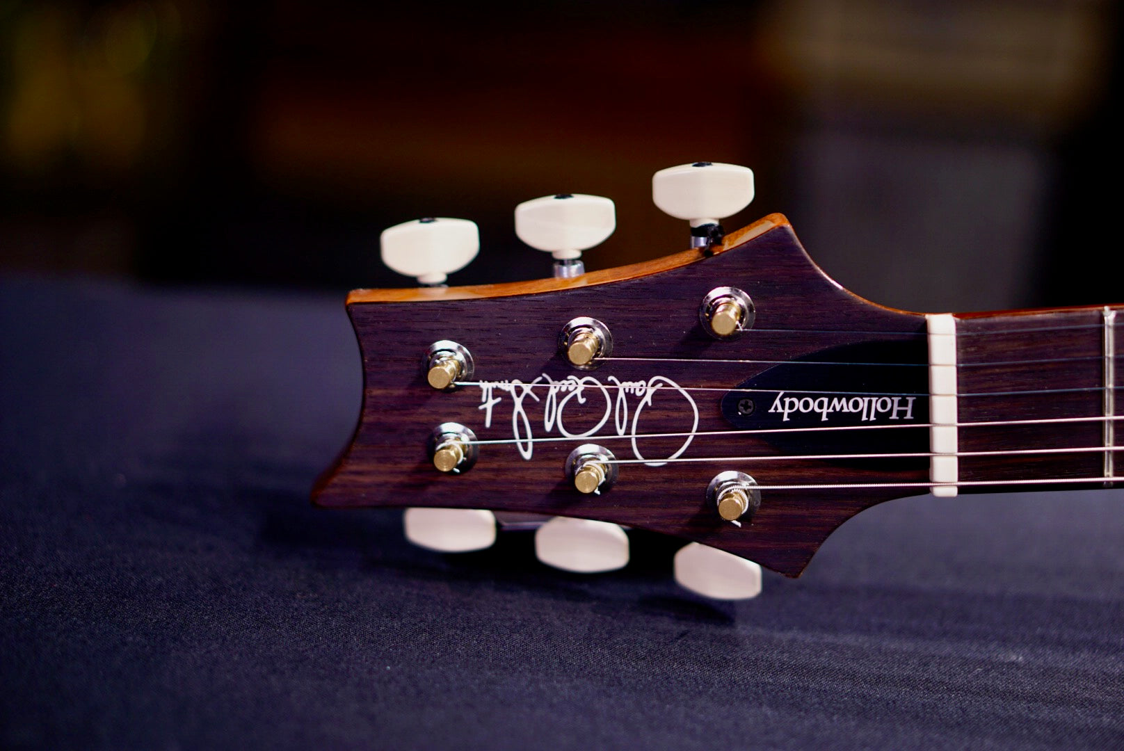 PRS Hollowbody II Piezo Antique White Top (Natural Back) 0413220