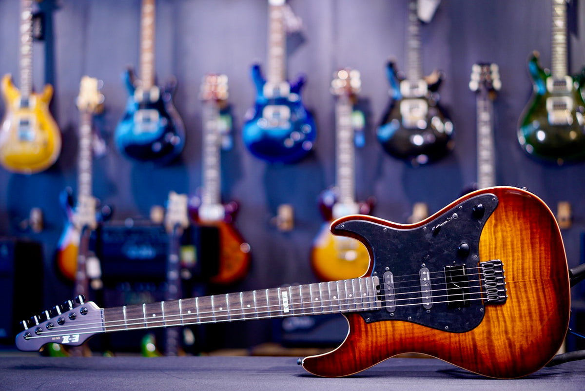 E-II SN-III HT Tiger Eye Sunburst ES6874253