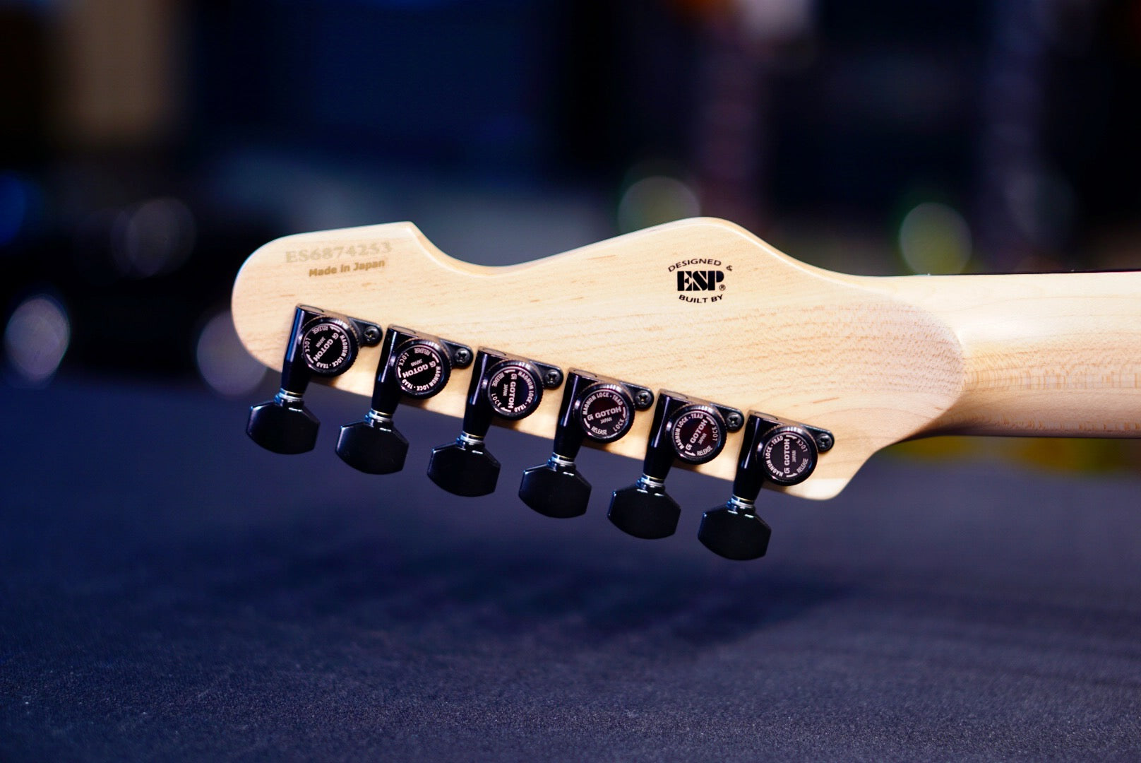 E-II SN-III HT Tiger Eye Sunburst ES6874253