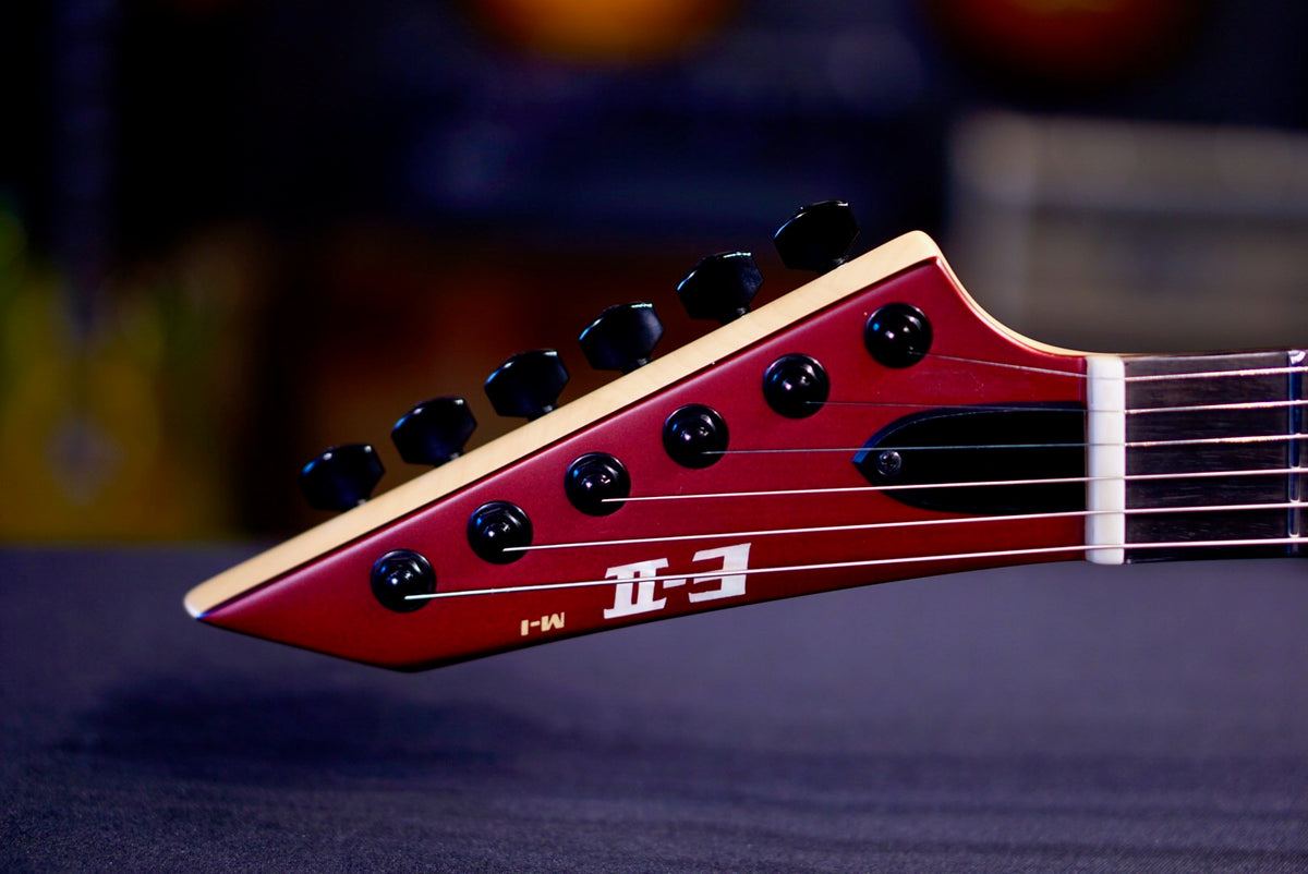 ESP E-II M-I THRU NT DEEP CANDY APPLE RED ES9683253