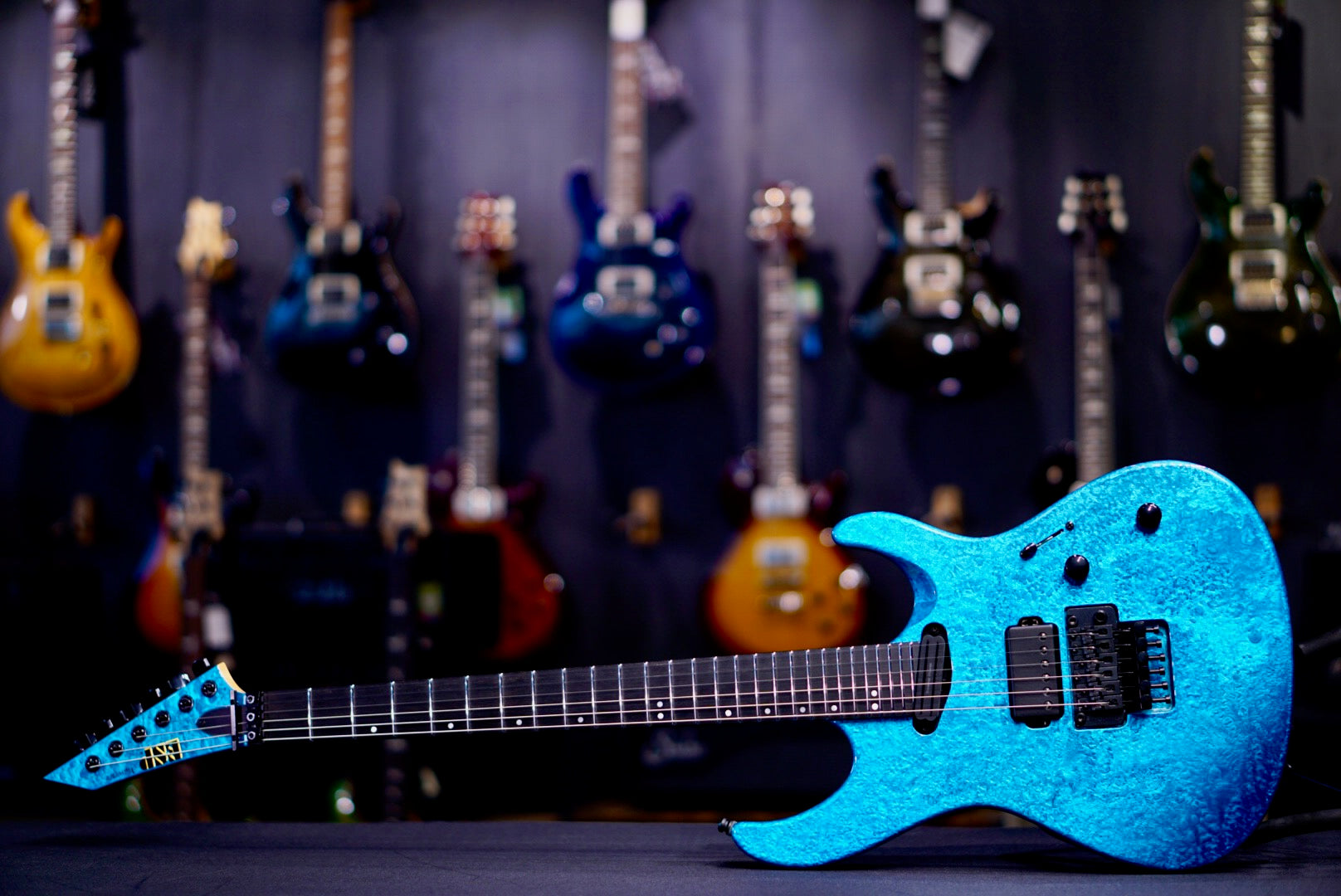 ESP Maverick Liquid metal Blue E9711252 V2