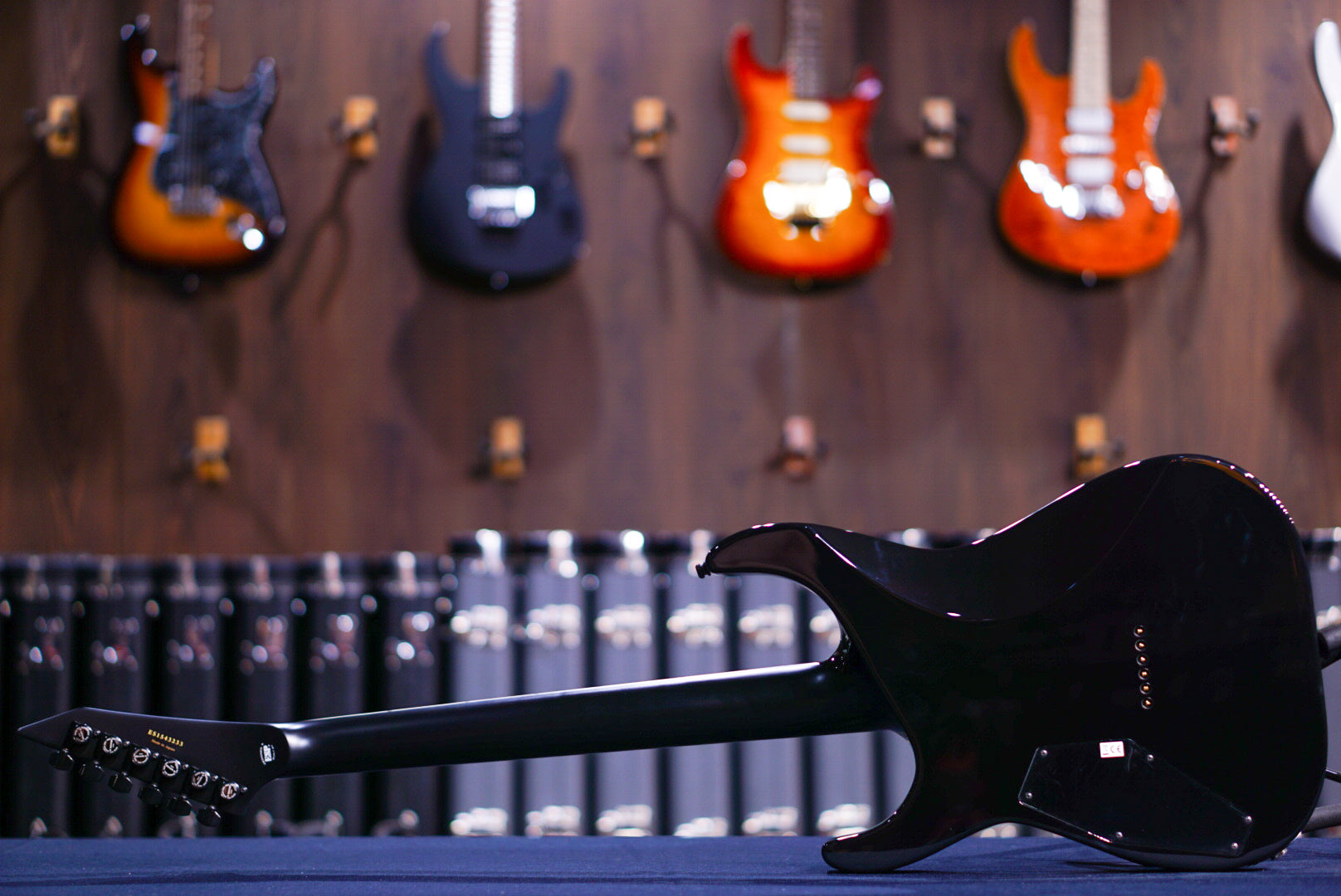 ESP E-II M-II NT HS BM Mercury Blue Burst