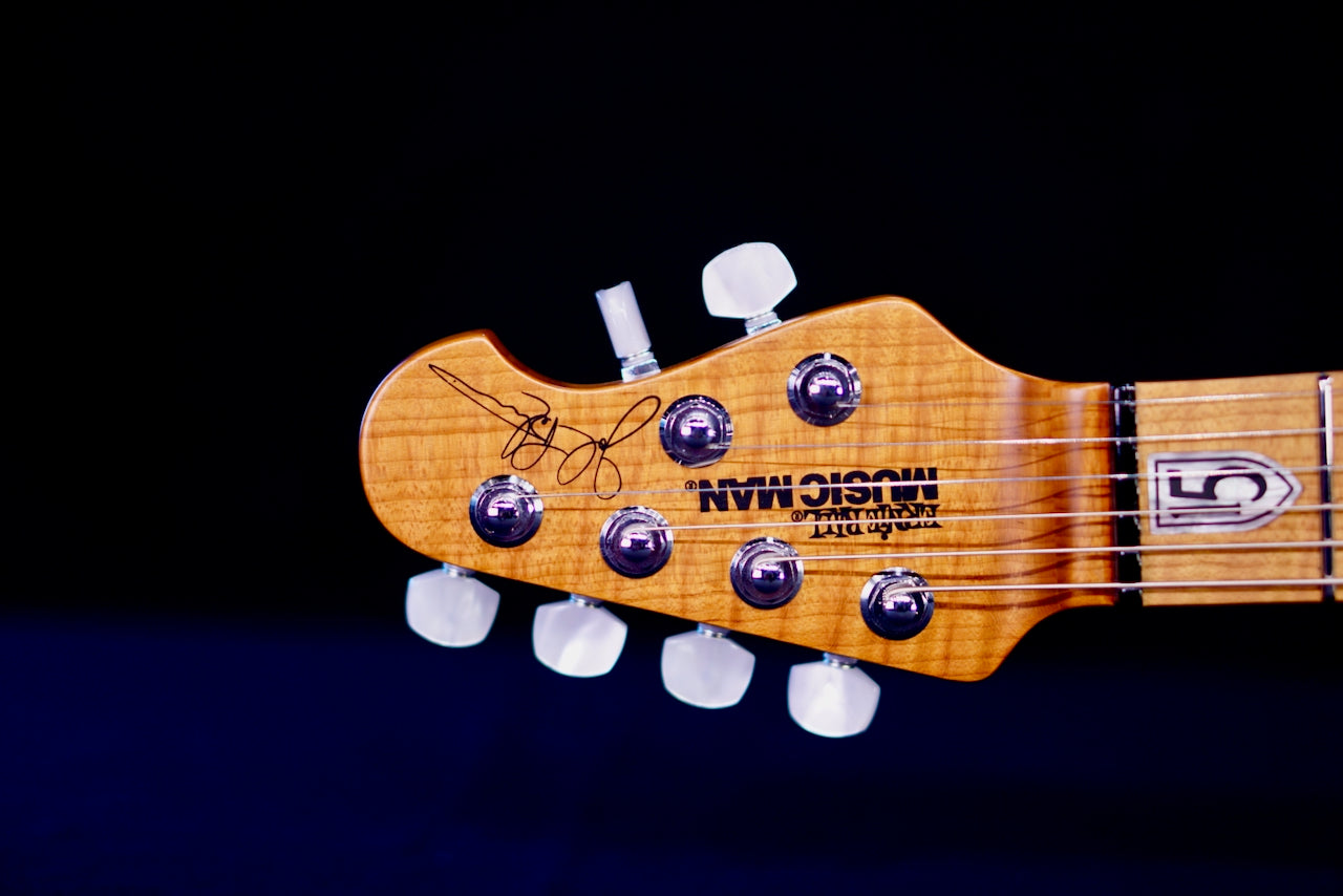 Ernie Ball Music Man JP15 Purple Nebula Flame H08268