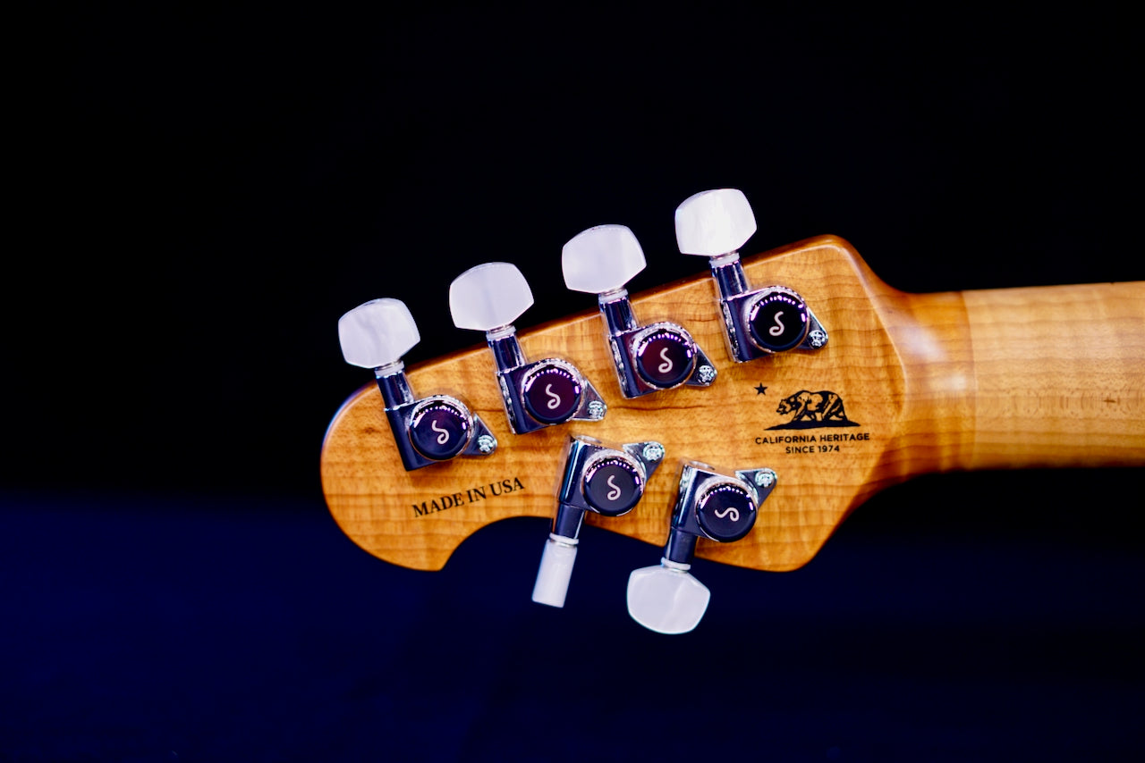 Ernie Ball Music Man JP15 Purple Nebula Flame H08268