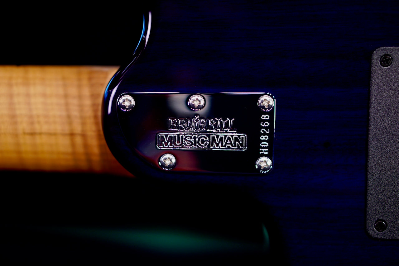 Ernie Ball Music Man JP15 Purple Nebula Flame H08268