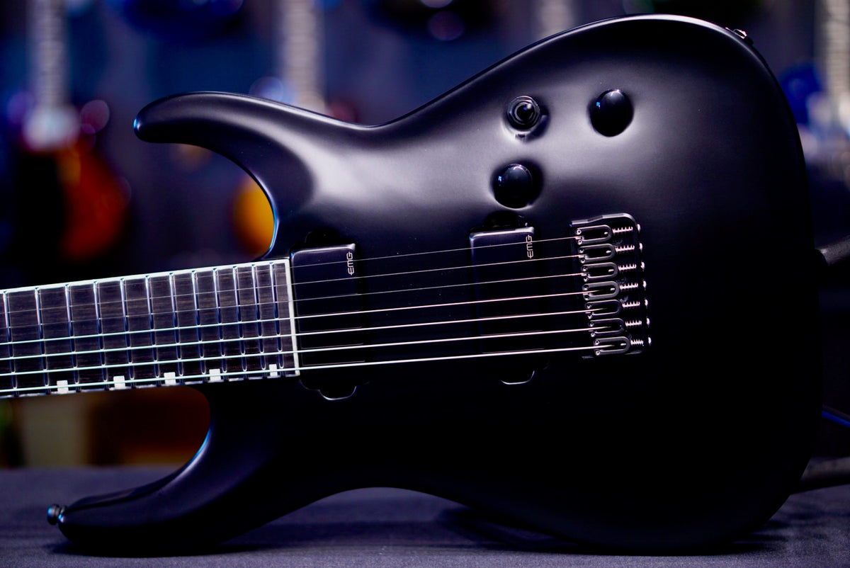 ESP E-II Horizon NT-7B Hipshot Black satin ES0270263