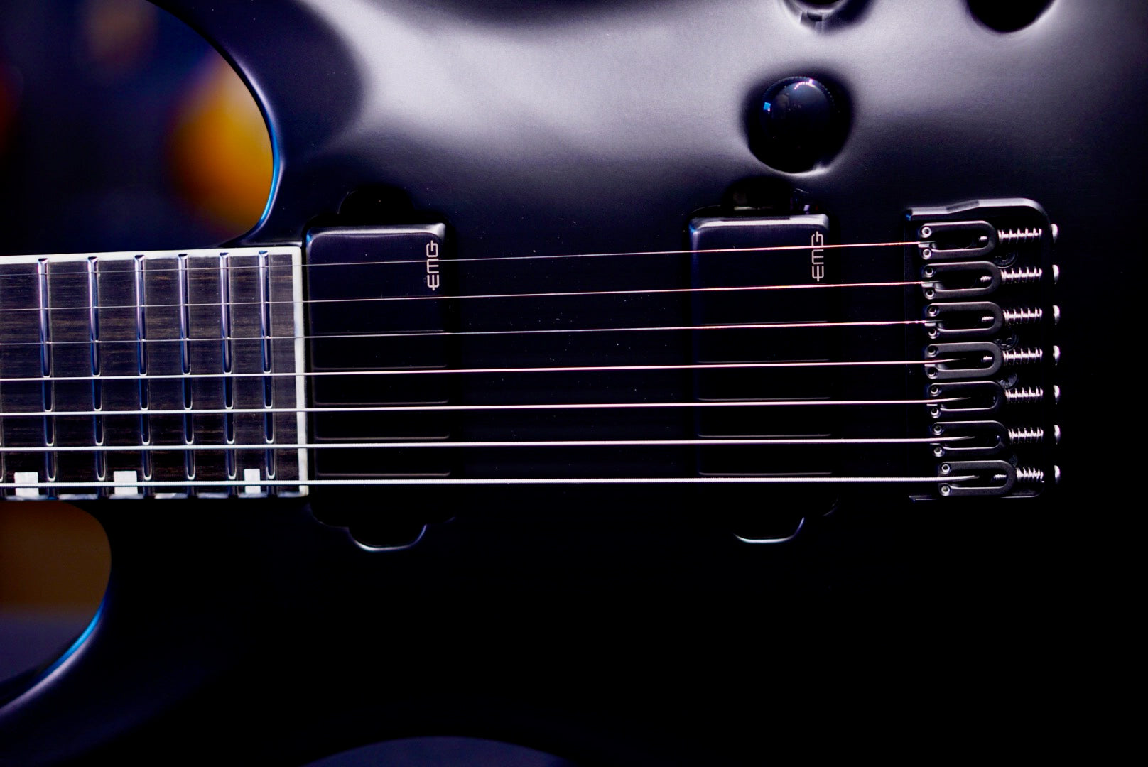 ESP E-II Horizon NT-7B Hipshot Black satin ES0270263
