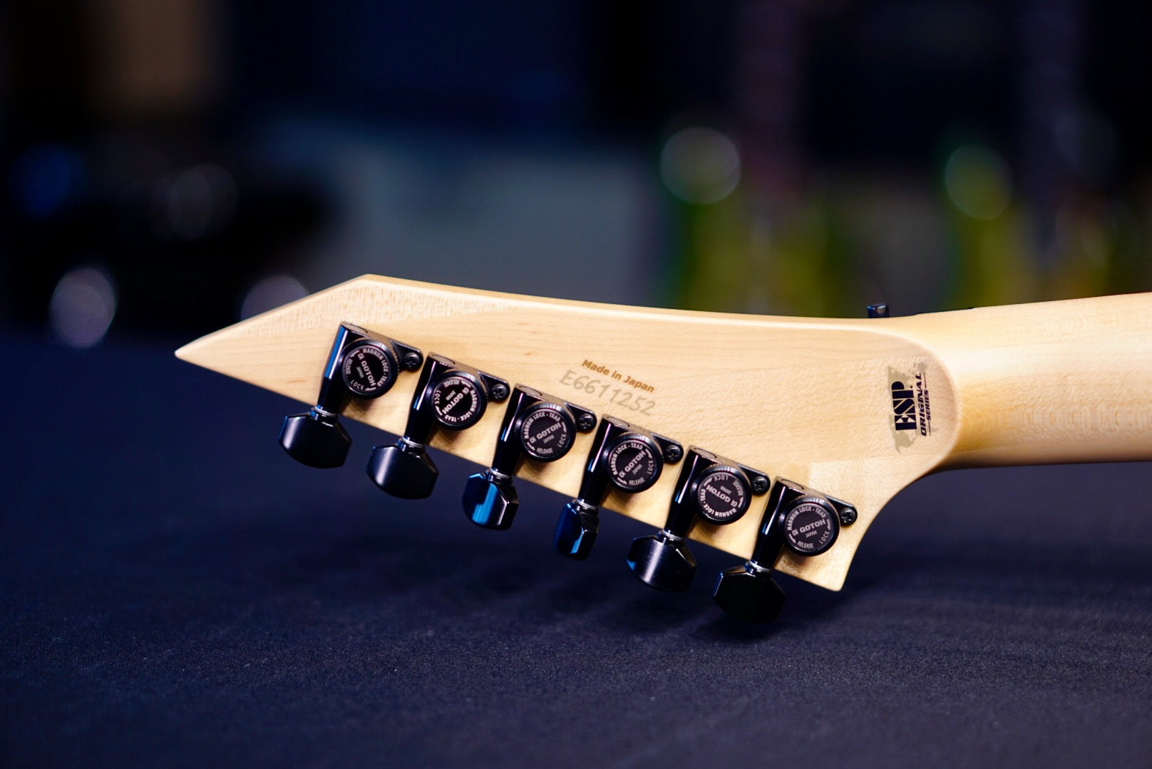 ESP Maverick Glitter storm blue E6611252 V2