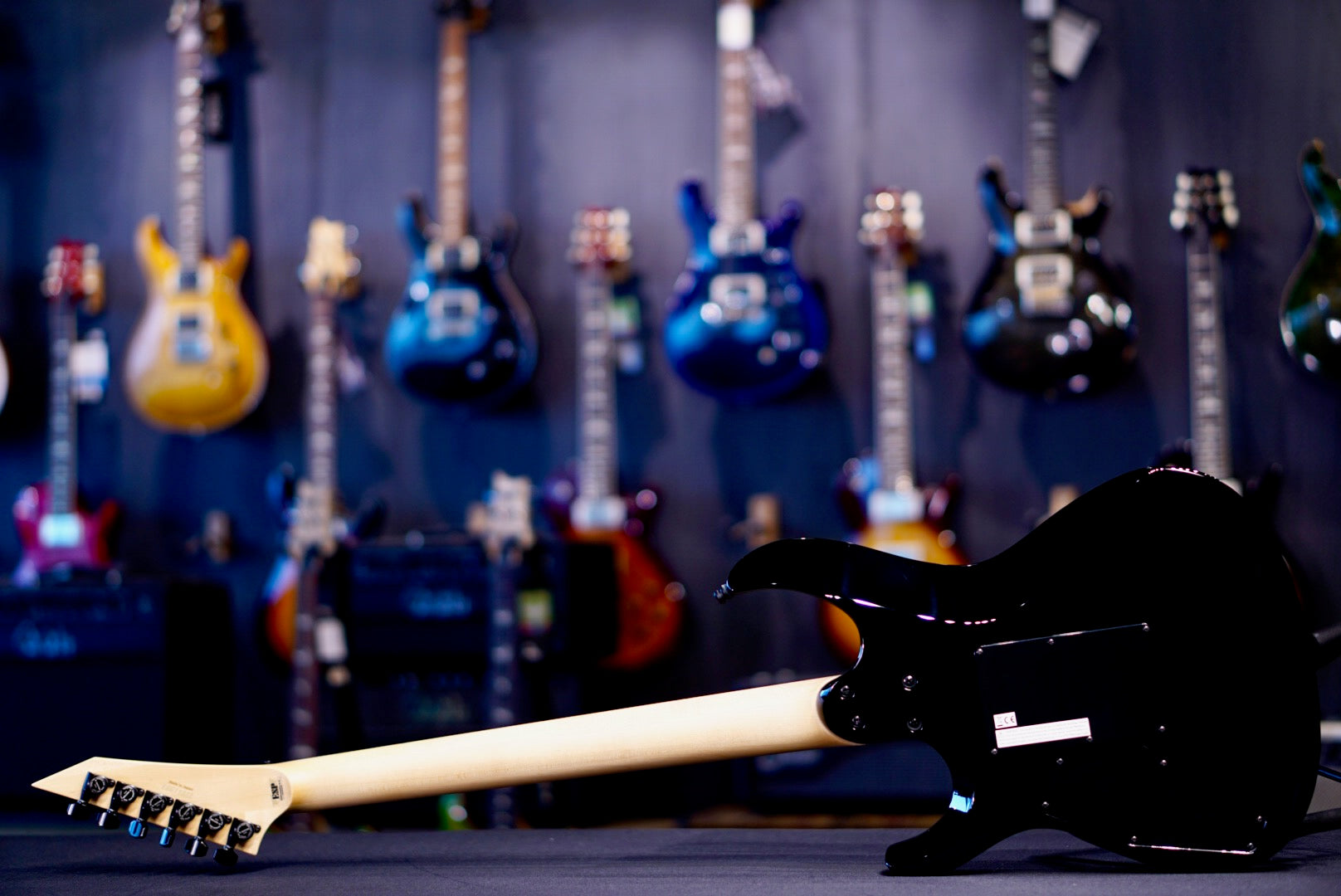 ESP Maverick Glitter storm blue E6611252 V2