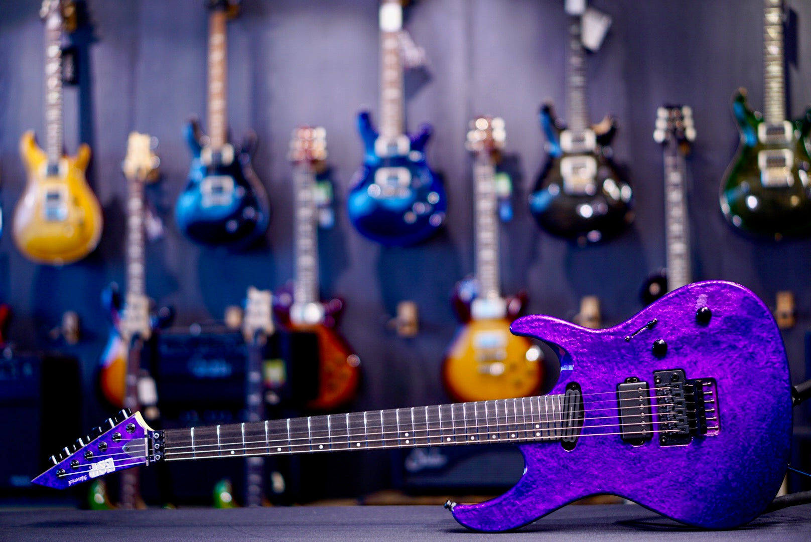 ESP Maverick Liquid metal purple E7711252 V2