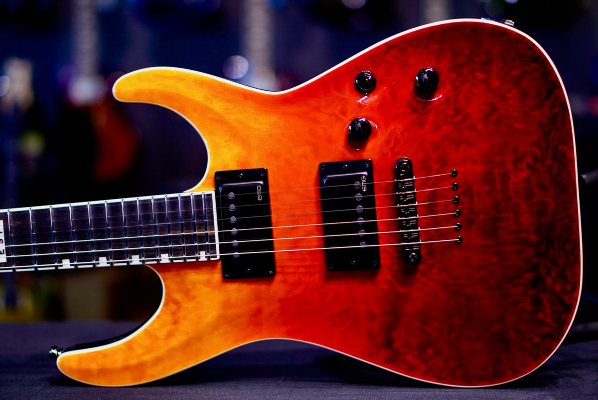 ESP E-II HORIZON NT-II TIGER EYE AMBER FADE ES0245253