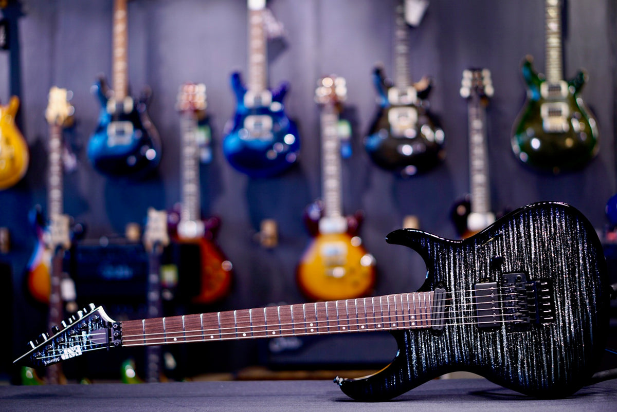 ESP Maverick Glitter storm black E8811252