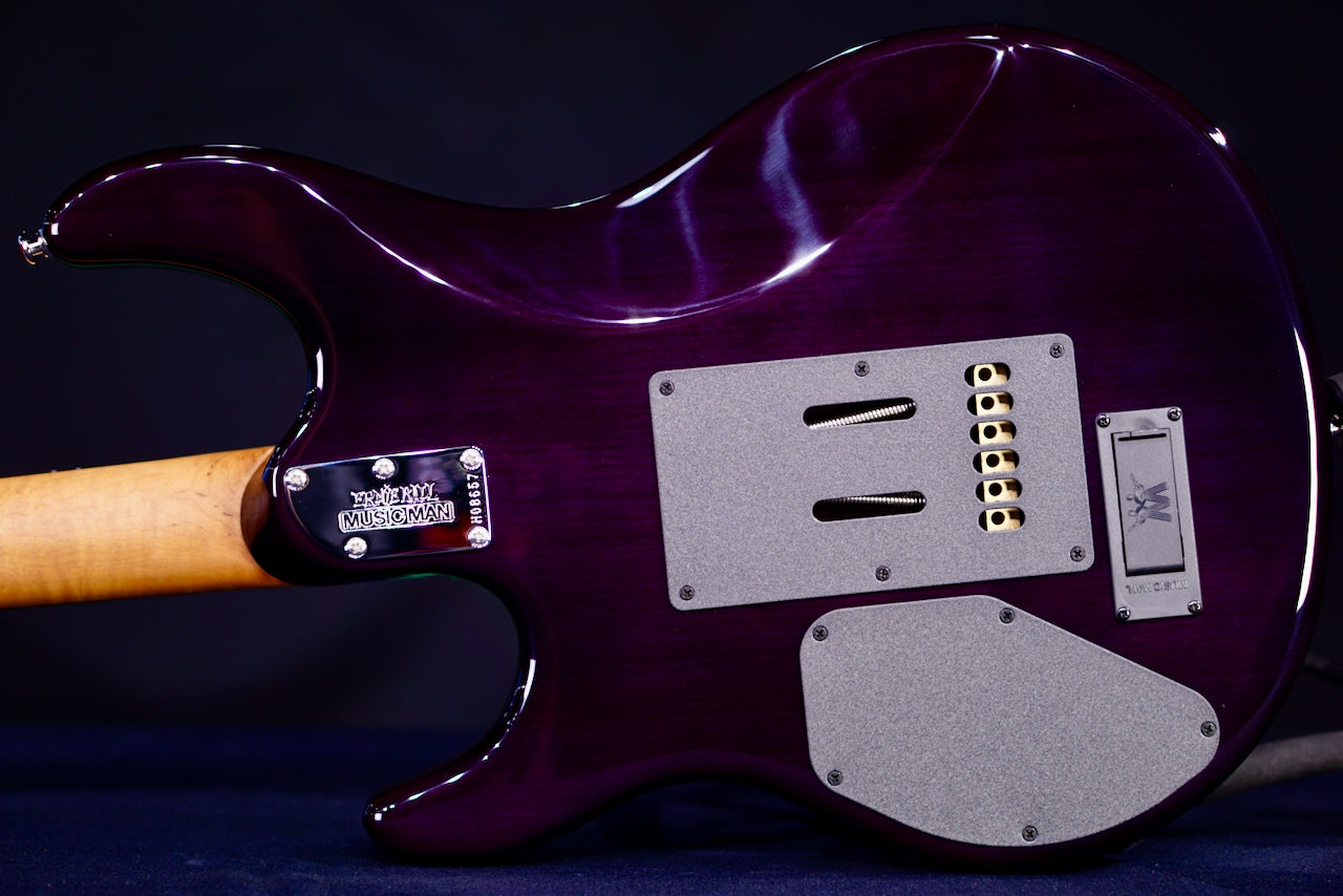 Ernie Ball Music Man Luke 4 HH Purple Slushie H08657