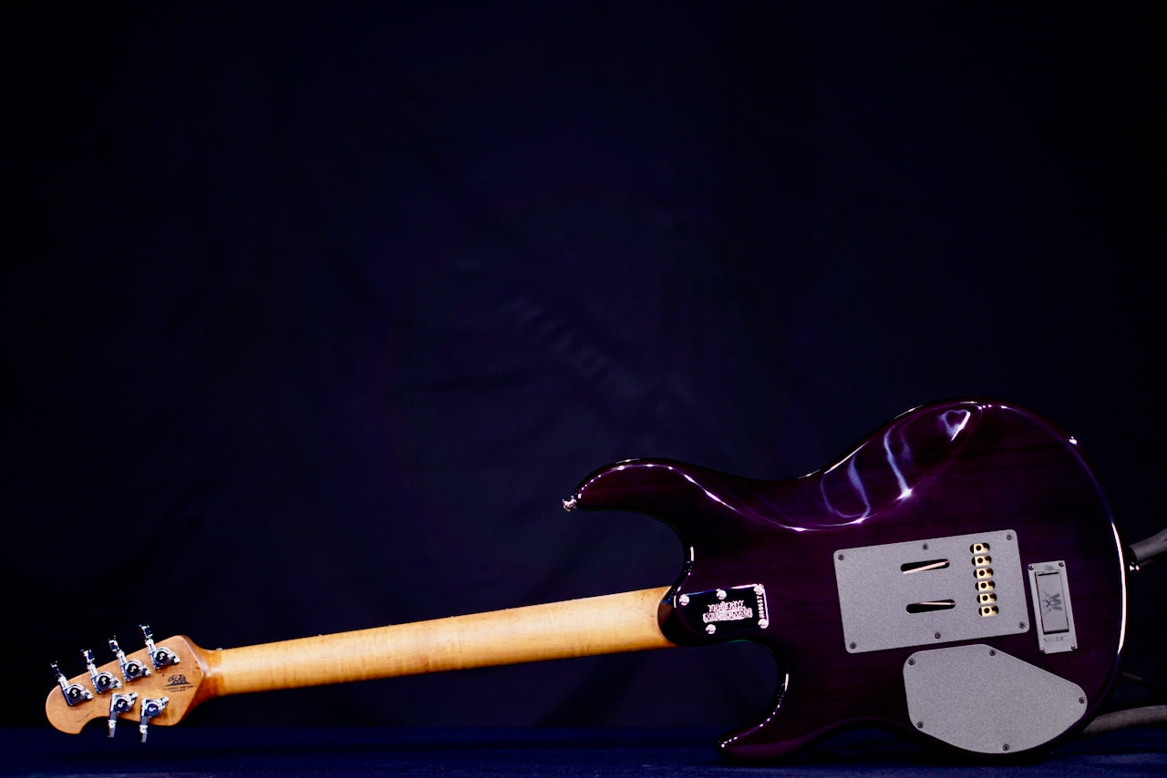 Ernie Ball Music Man Luke 4 HH Purple Slushie H08657