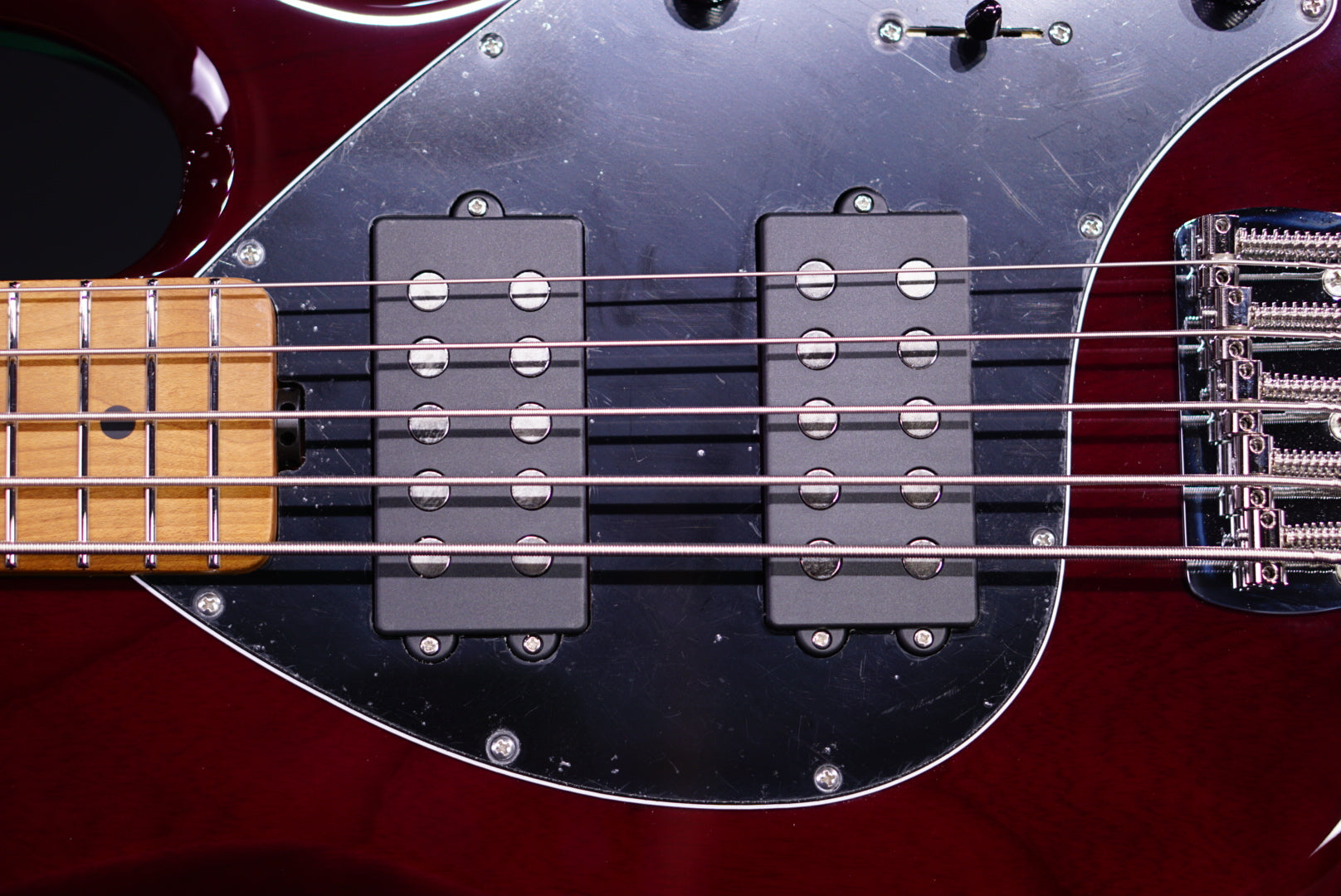 Ernie Ball Music Man Stingray Special 5 HH Ox Blood K07005