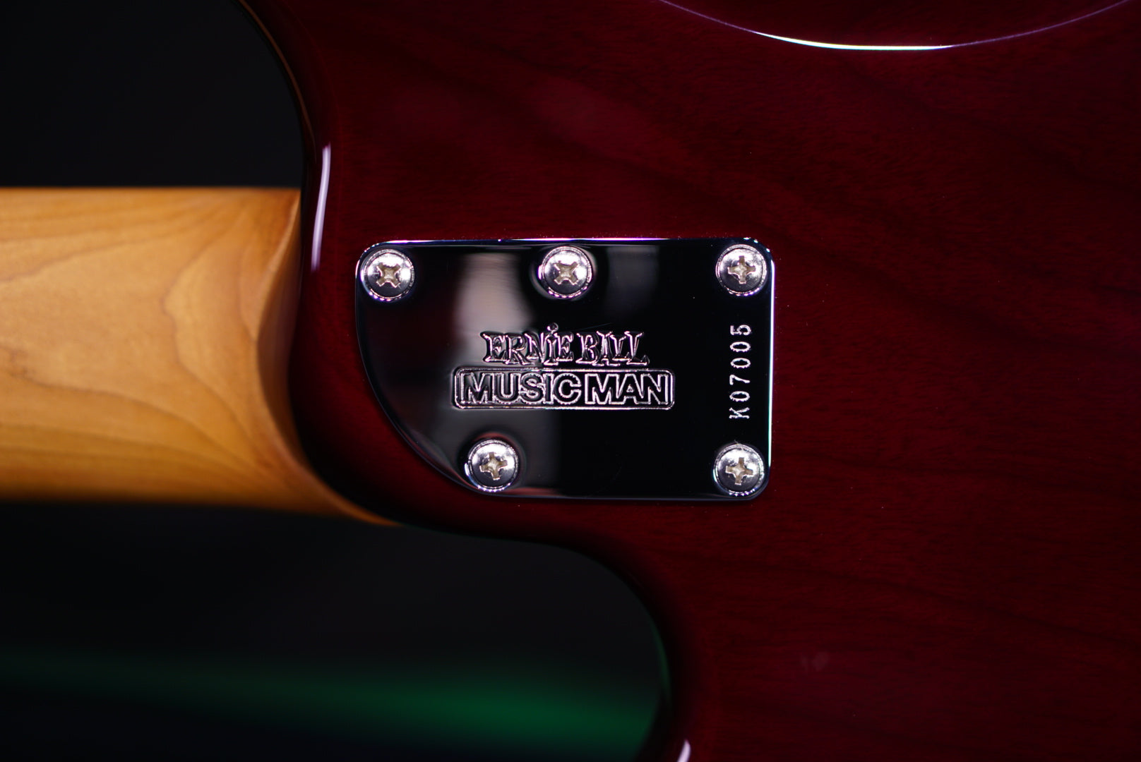 Ernie Ball Music Man Stingray Special 5 HH Ox Blood K07005