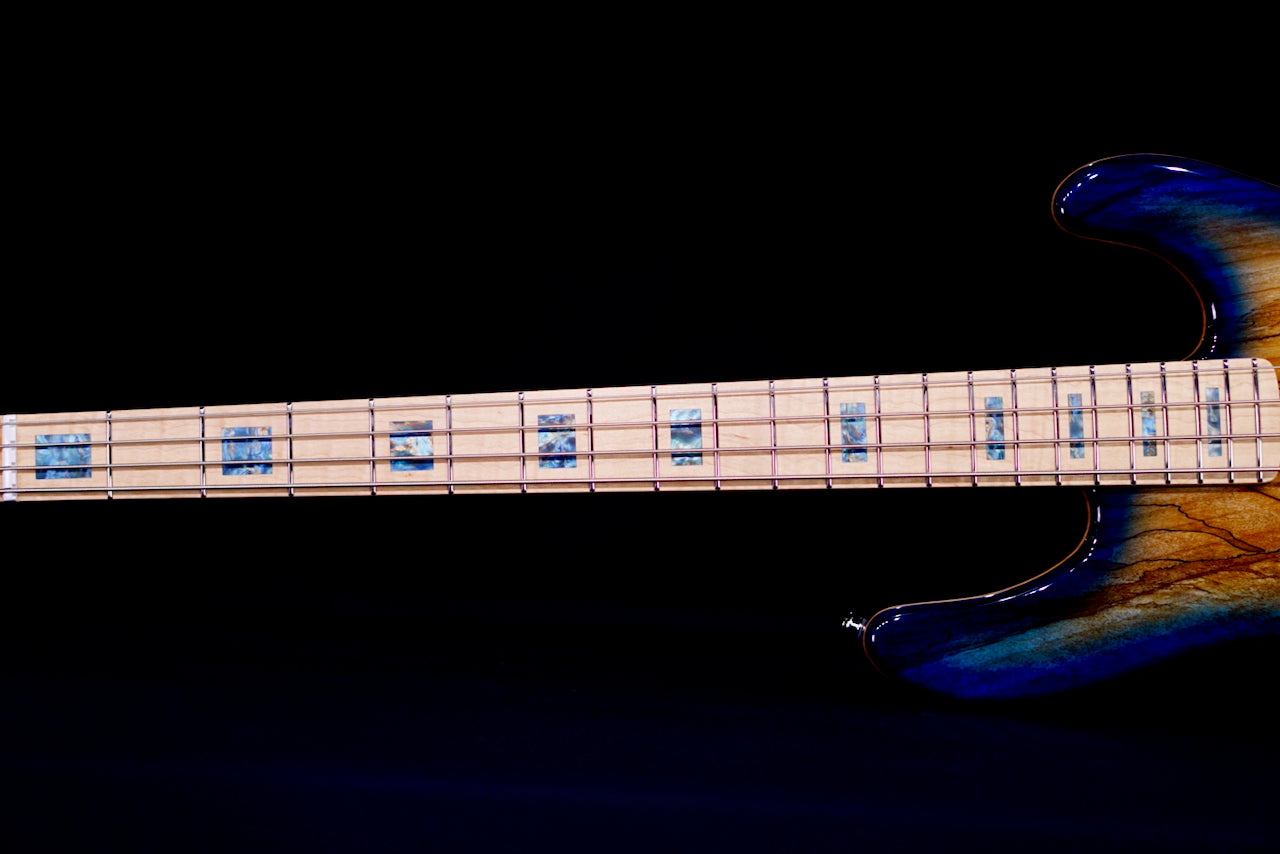 Ernie Ball Music Man StingRay BFR Paua Blue Burst F93727