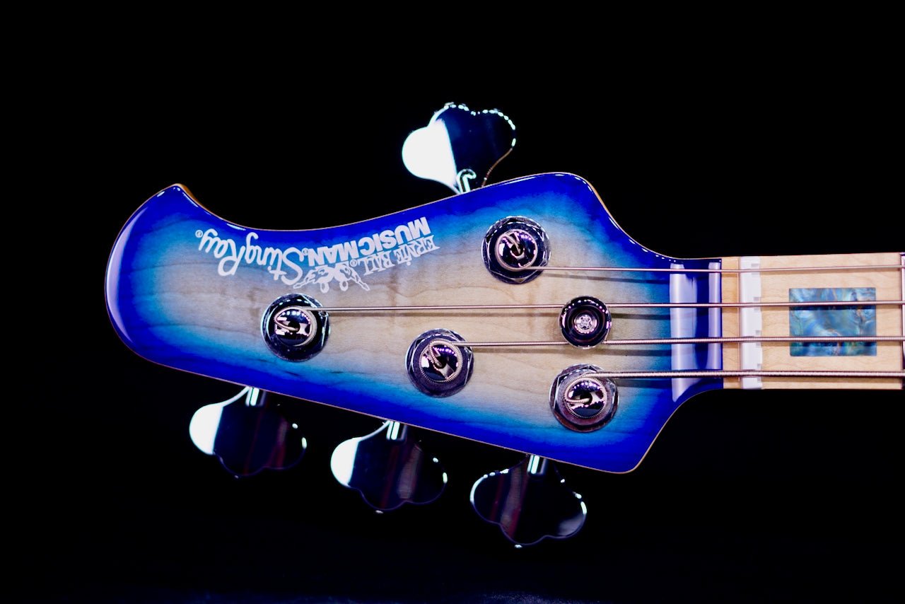 Ernie Ball Music Man StingRay BFR Paua Blue Burst F93727