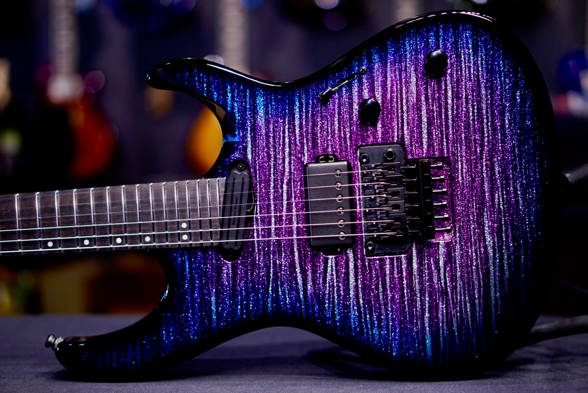 ESP Maverick Glitter storm violet E8711252 V2
