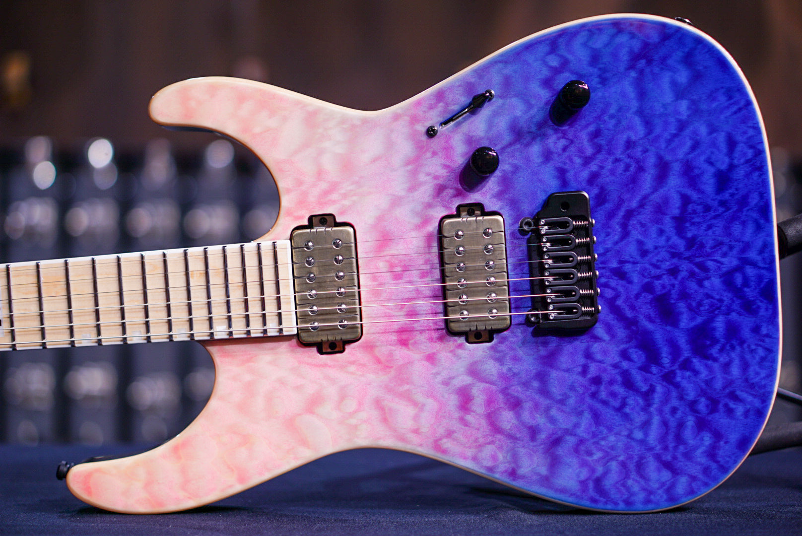 ESP E-II M-II HST/QM Indigo Purple Fade ES5182233