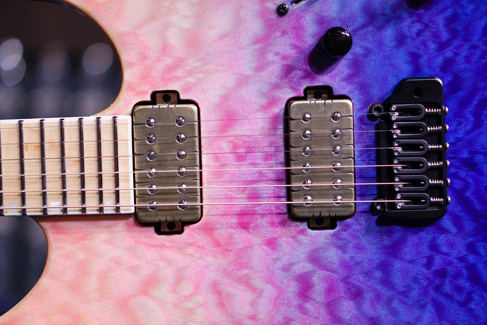 ESP E-II M-II HST/QM Indigo Purple Fade ES5182233