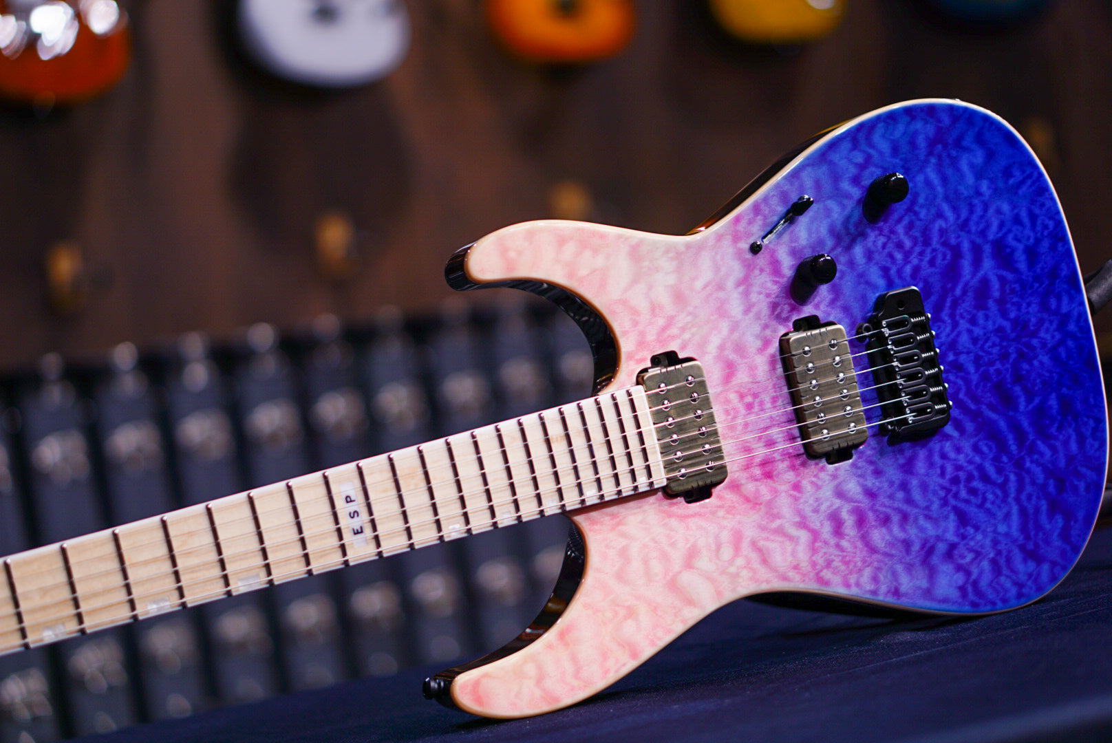 ESP E-II M-II HST/QM Indigo Purple Fade ES5182233
