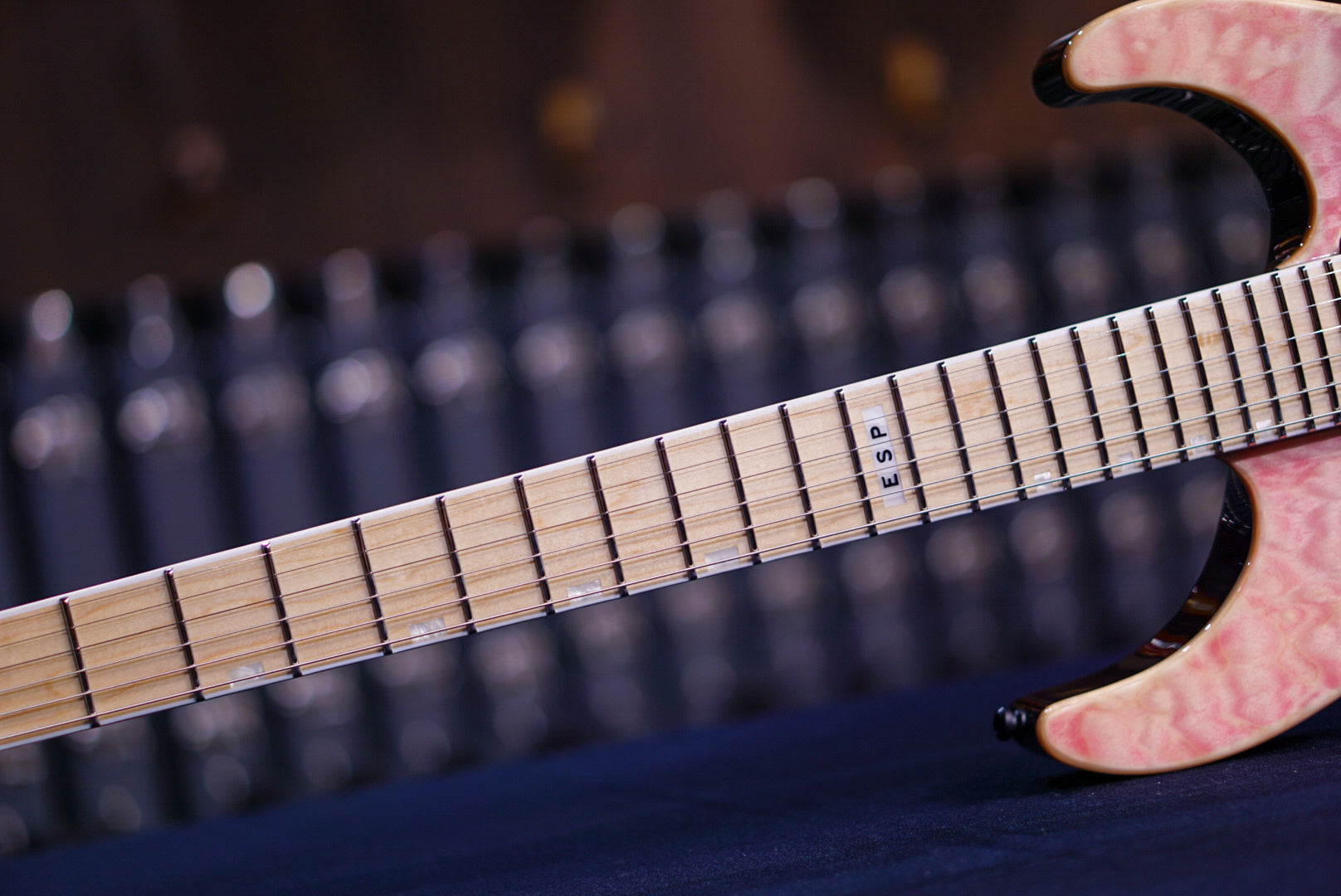 ESP E-II M-II HST/QM Indigo Purple Fade ES5182233