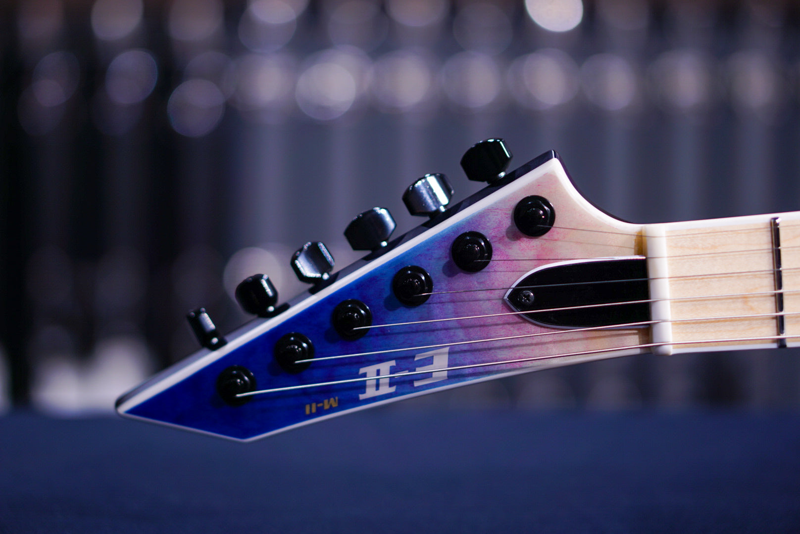 ESP E-II M-II HST/QM Indigo Purple Fade ES5182233