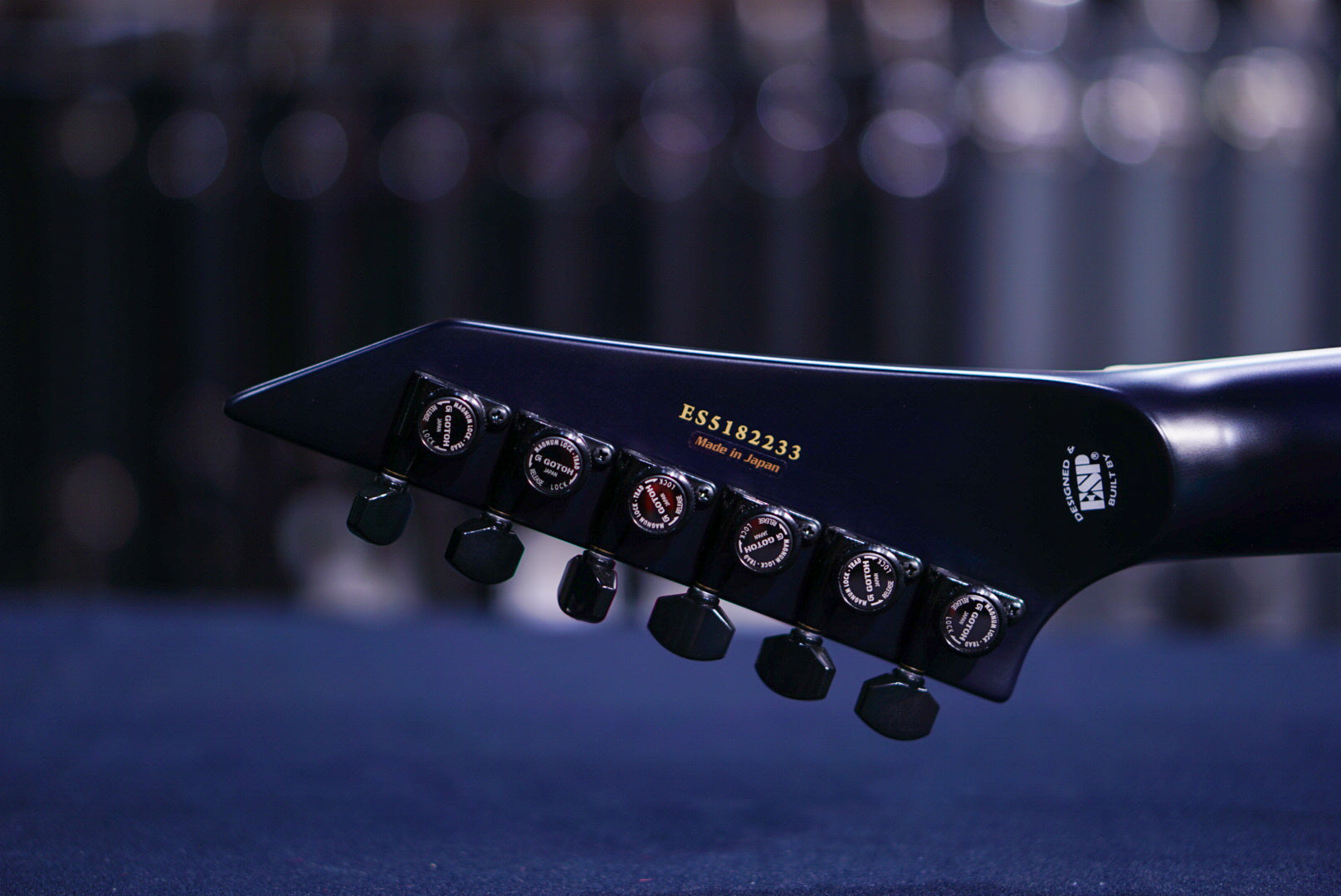 ESP E-II M-II HST/QM Indigo Purple Fade ES5182233